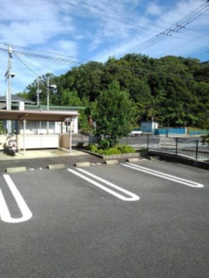 【駐車場】 | サウスコートⅠ　Ｄ | カースペースがあります