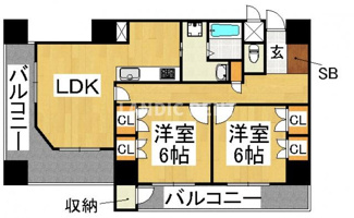 【間取り】 | ビュートリアム平尾