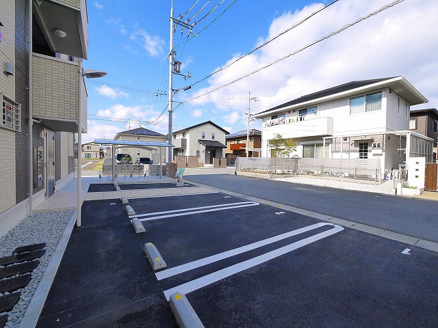 Annex大森Bの駐車場|駐車場です