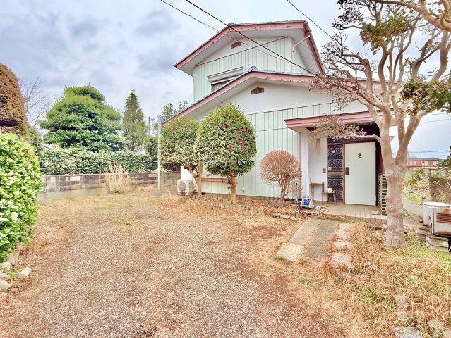 土浦市永国中古戸建の庭