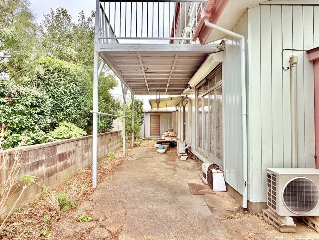 土浦市永国中古戸建のバルコニー