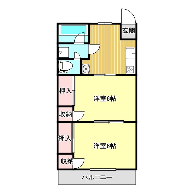 メゾン・エスポワールの間取り
