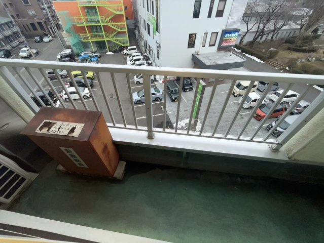 メゾン・エスポワールのバルコニー