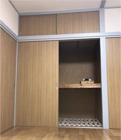高橋アパートの収納|広い収納