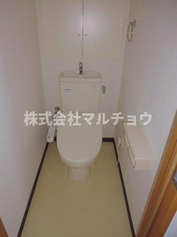 オーキッド・エステイト　Ⅴのトイレ|清潔感のあるトイレです