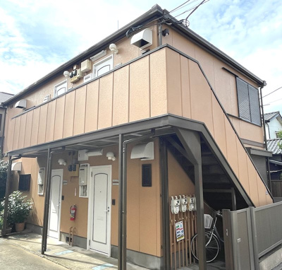 【外観】 | ハイツアピク　※3/26退去 | 2階建てのアパートです(^^)/