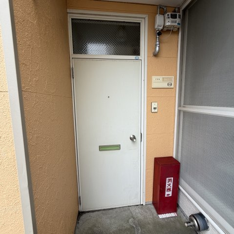 ハイツモトのエントランス