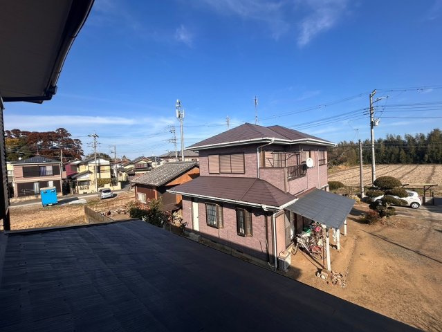 中古売戸建　大網白里市南横川の前面道路含む現地写真