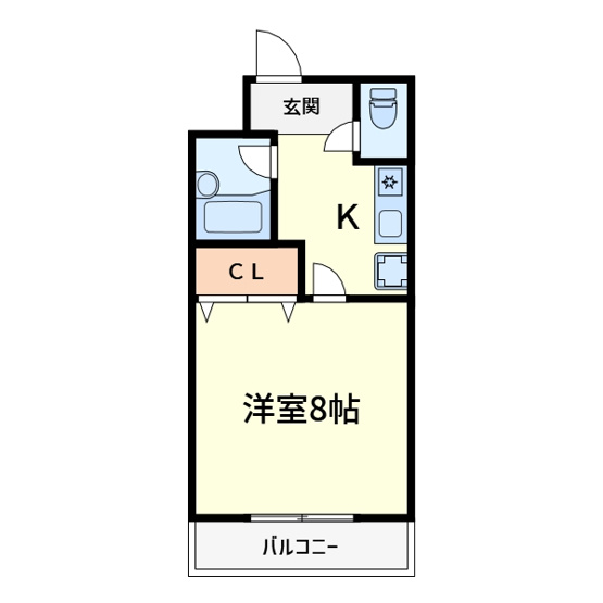 【間取り】 | メゾネット高槻