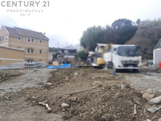 川西市火打2丁目売り土地の外観