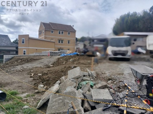 川西市火打2丁目売り土地の外観