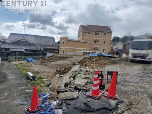 川西市火打2丁目売り土地の外観