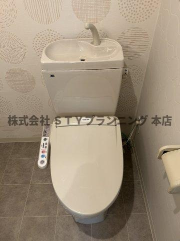 仲介手数料０円！Casa Avenue Tsurumaiのトイレ