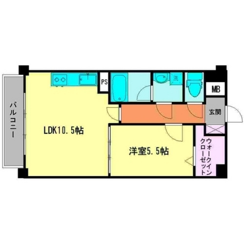モントーレヒルズ東櫛原の間取り