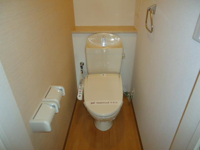 フローリストのトイレ|シャワー付トイレ