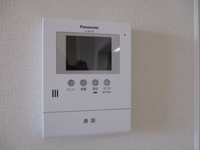 フローリストの内装|カメラ付インターホン