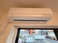 【その他】 | ライオンズマンション薬院第2 | エアコン１台付いてます。購入すると取り付け費用もかかるので、お財布にやさしいです。