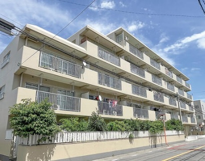 【外観】 | エンゼルハイム浦和花月 | 5階建て2階部分の南西向き住戸　角部屋のため陽当り良好　大切なペットと一緒に暮らせます　新規内装リノベーション　住宅ローン減税適合物件