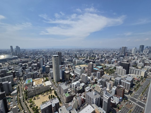 シエリアタワー大阪堀江の展望