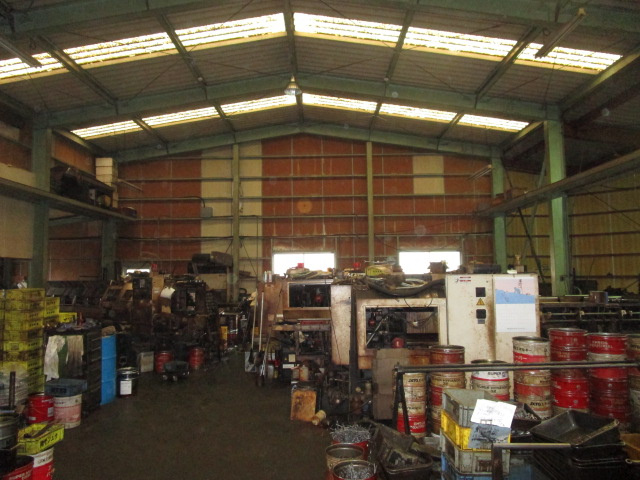 岸和田市内畑町956売工場の内装