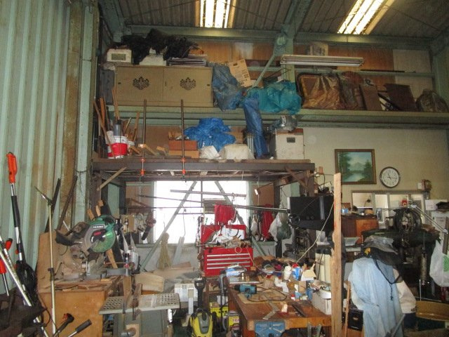 岸和田市内畑町956売工場の内装