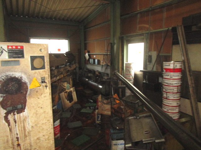 岸和田市内畑町956売工場の内装