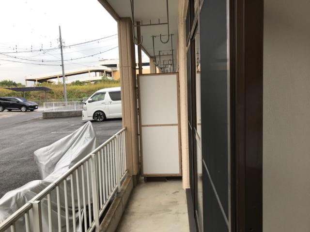 サンハイム桐山のバルコニー|ベランダ