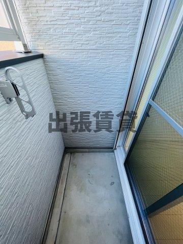 仲介手数料0円！アオアクア稲上町のバルコニー