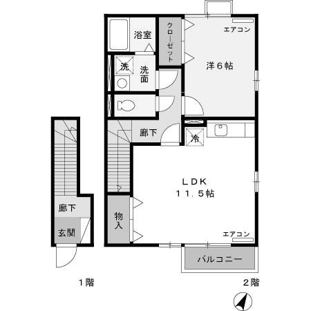 【間取り】 | ジュンキャッスル