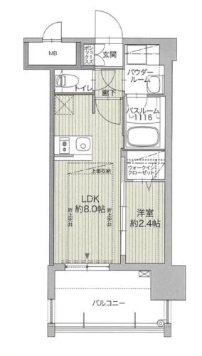 【間取り】 | グランフォーレ博多ウォーターフロント