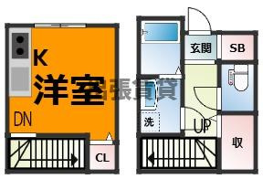 仲介手数料０円！LE　COCON　岩塚の間取り