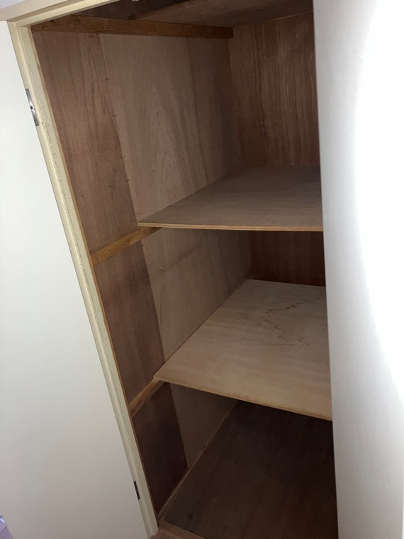 エステート上水本町６号棟の収納