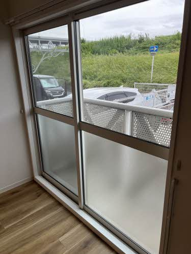 フレグランス庚午のバルコニー|陽当たり良好なバルコニーです