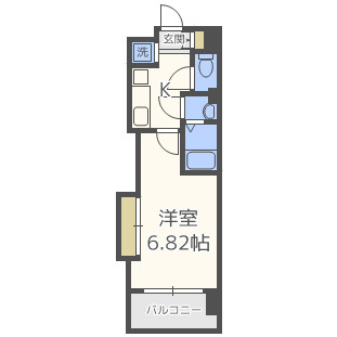 【間取り】 | Luxe難波西Ⅲ