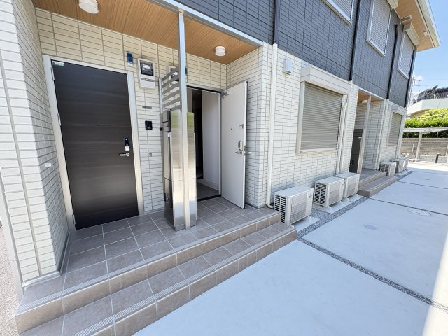 パークサイドヴィラⅢのエントランス