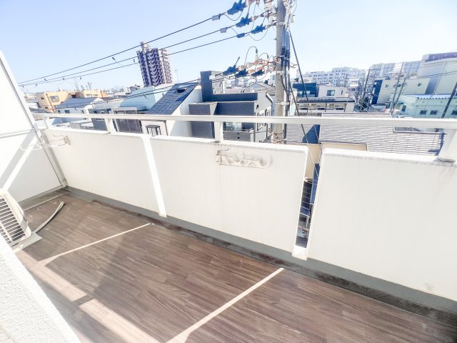 デイグラン長居公園のバルコニー