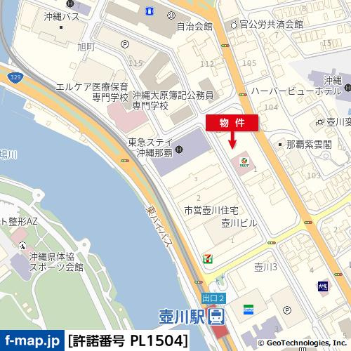 Dパーキング（壺川3丁目第5）の地図