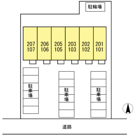 D-ｒooｍ大崎の区画図