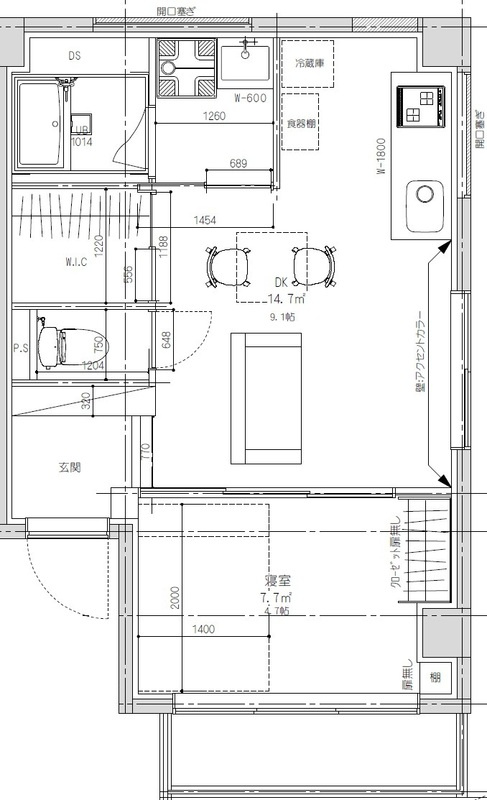 PARKSIDE MABUCHIの間取り