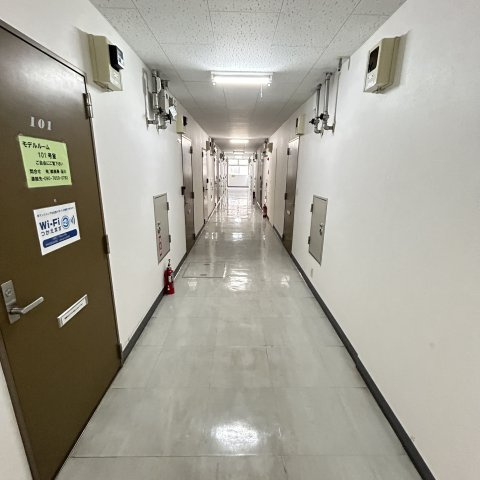 プラザマンション水元のロビー