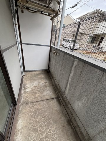 シンプルライフのバルコニー