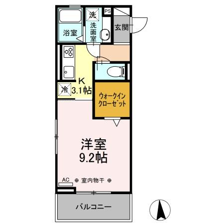【間取り】 | サンテラス与八杁