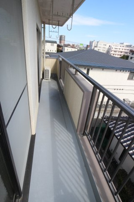 【バルコニー】 | 第2まつおかコーポ | 陽当たり良好なバルコニーです