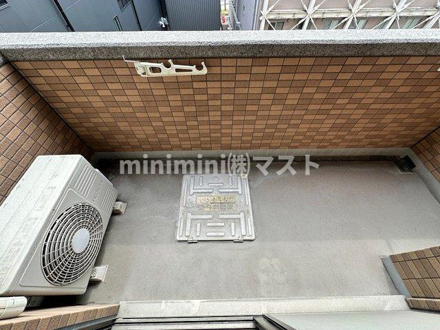 アーバネックス梅田東のバルコニー
