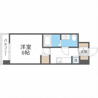 【間取り】 | エグゼ大阪NORTHゲート