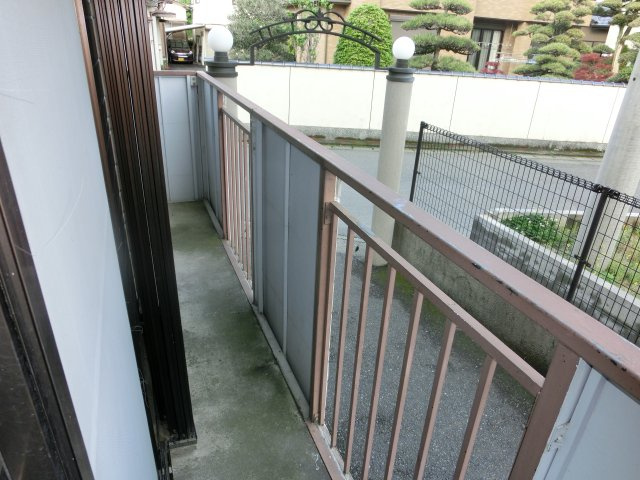 エステート中園のバルコニー