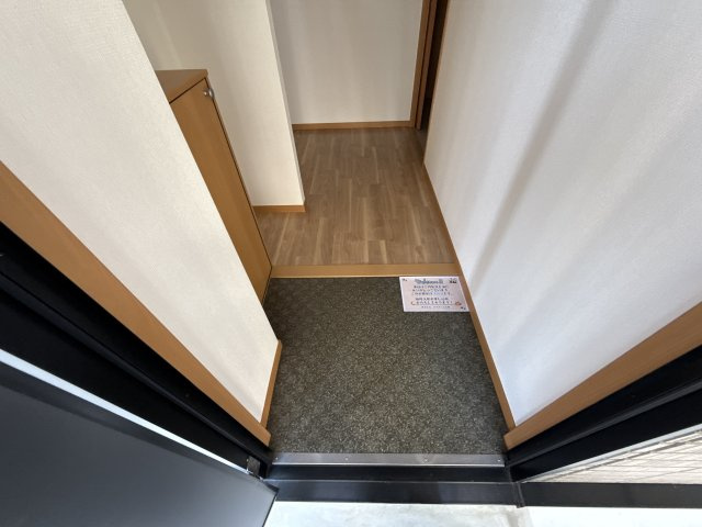 ハイツセイリュウの玄関