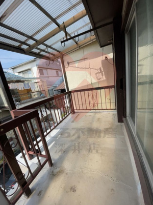 【バルコニー】 | 羽曳野市南恵我之荘５丁目戸建