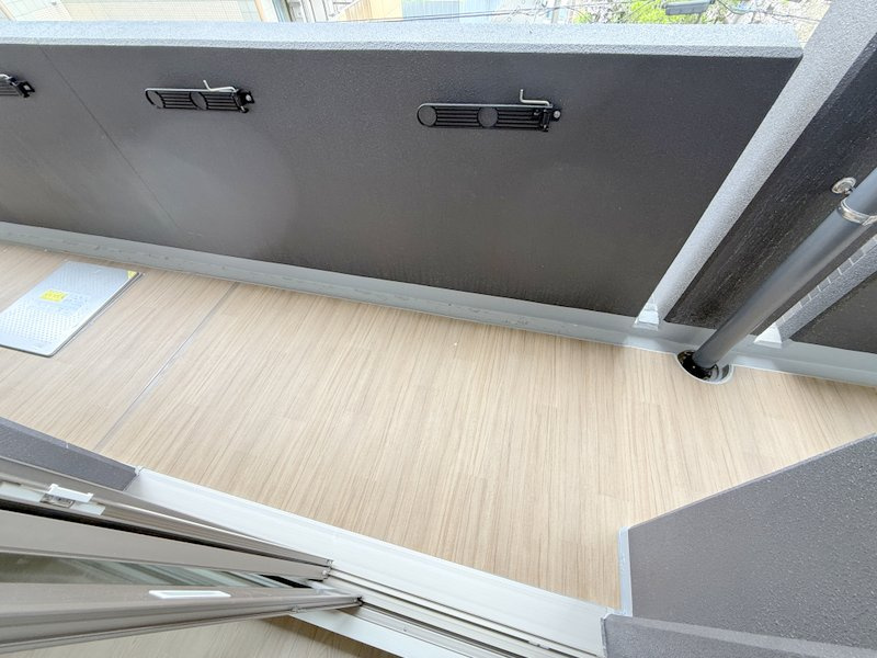 ファステート難波ヴィラント　仲介手数料無料のバルコニー