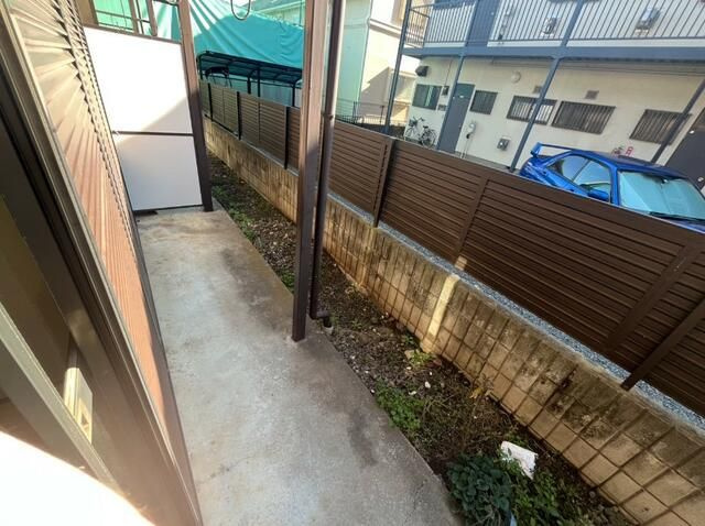 Ｒ＆ＫコーポⅡのバルコニー